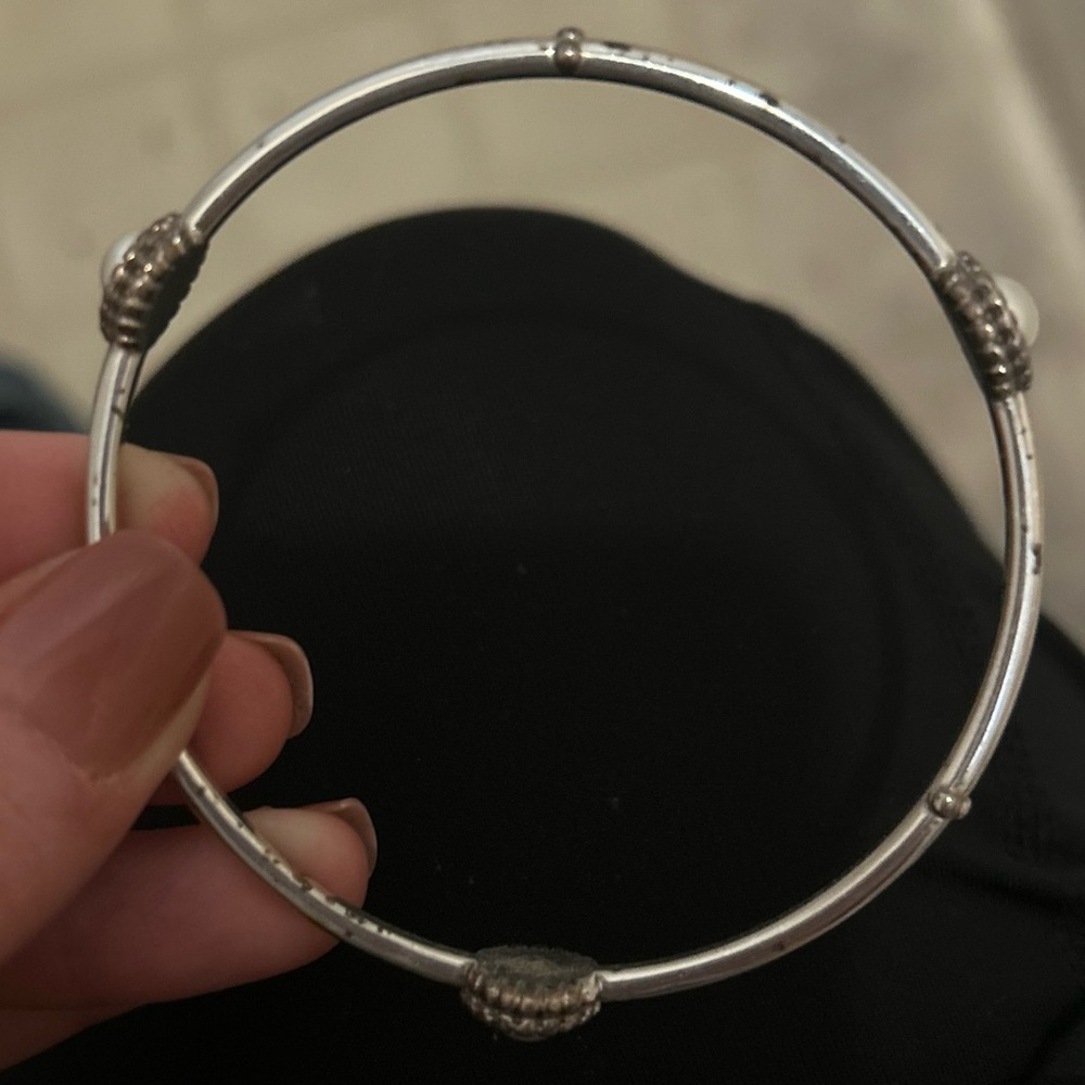 Brighton Silver pearl Bracelet